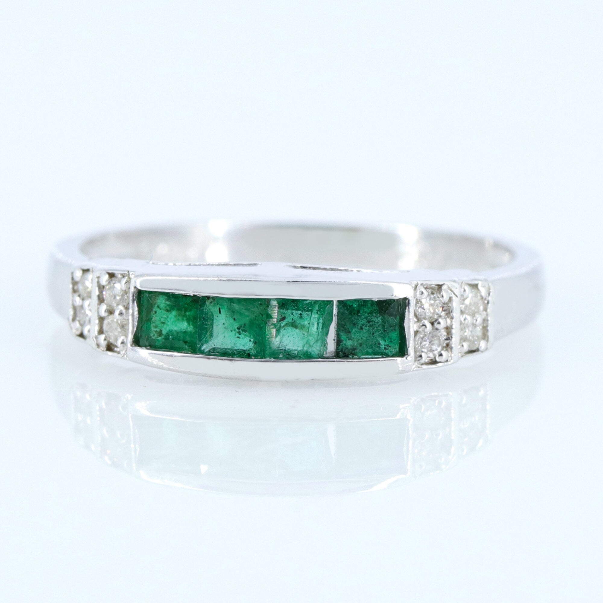 Eternity Band Boho Ring Silver