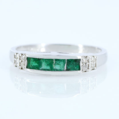 Eternity Band Boho Ring Silver