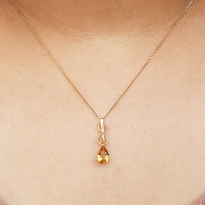 Love Pendant 14K Gold