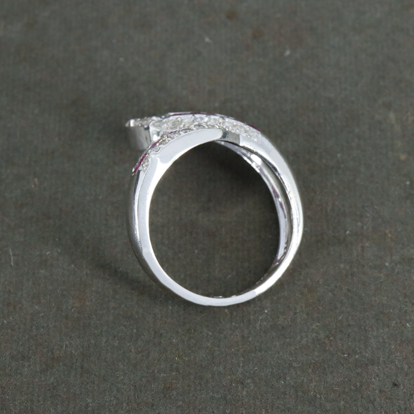 Engagement Ring Silver