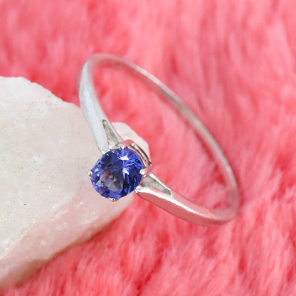 Tanzanite Ring Silver