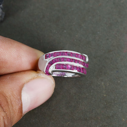 Unique Design Ring Silver