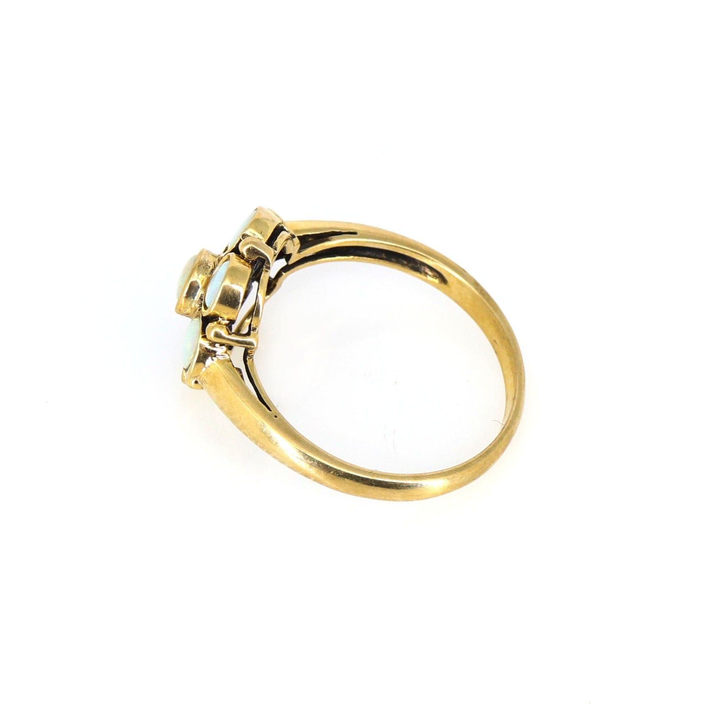 Vintage Style Opal Ring Gold