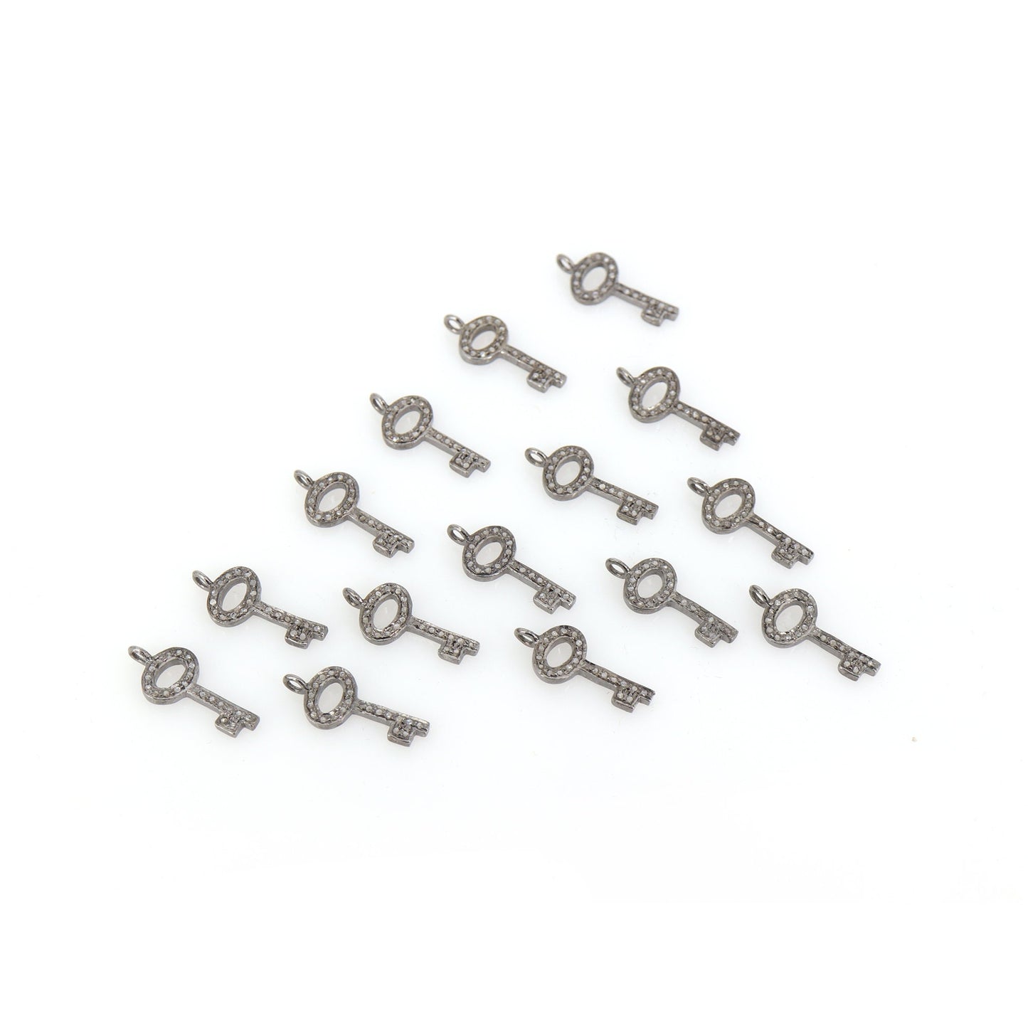 Key Charms Pendant Silver