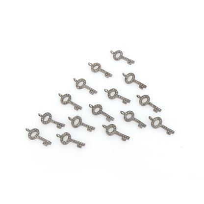 Key Charms Pendant Silver
