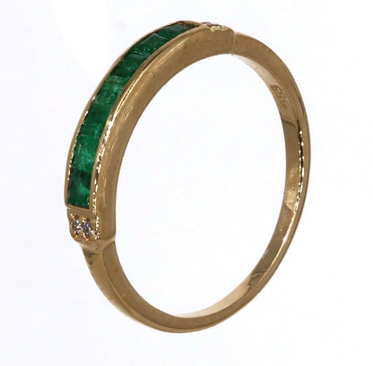 Eternity Band Beautiful Ring 14K Gold