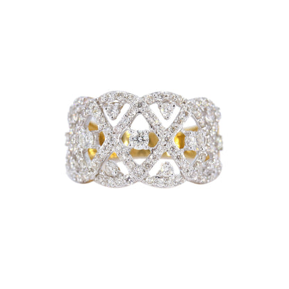 Studded Ring 18K Gold