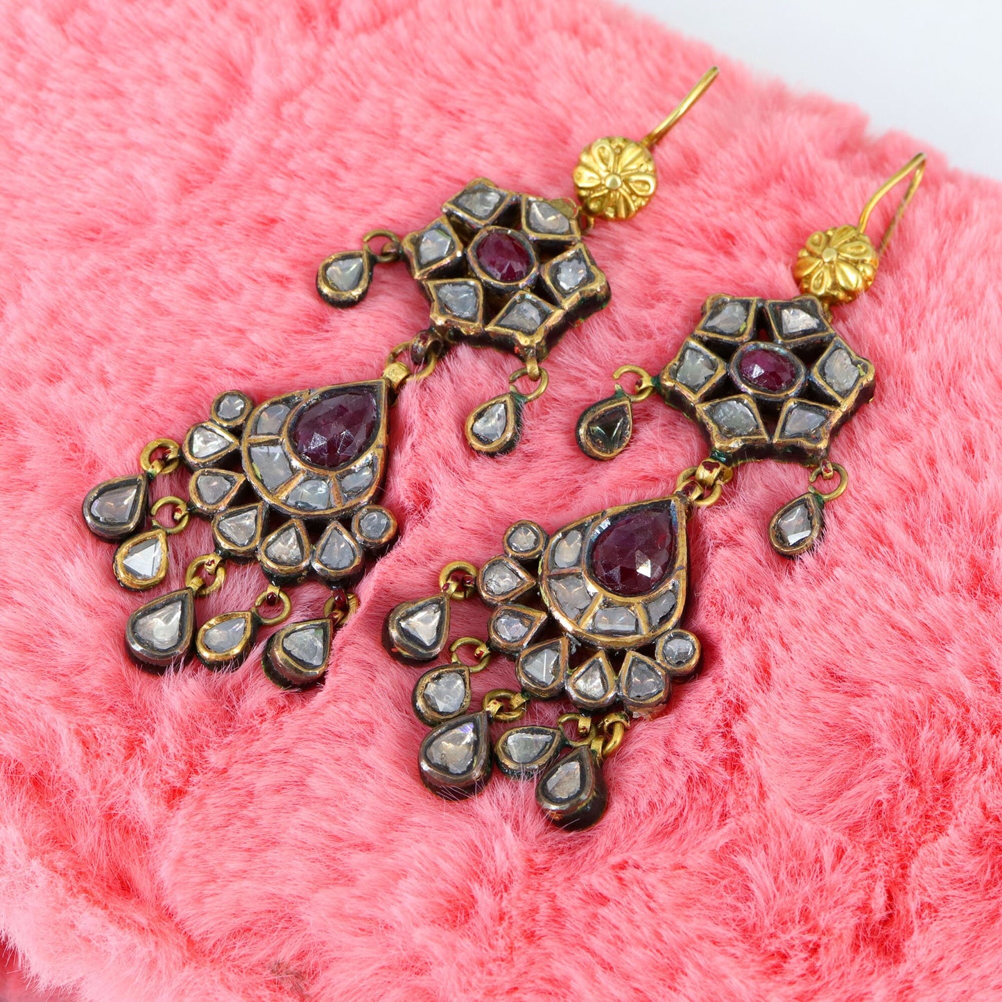 Antique 1900S Late Victorian Earring 22K Gold