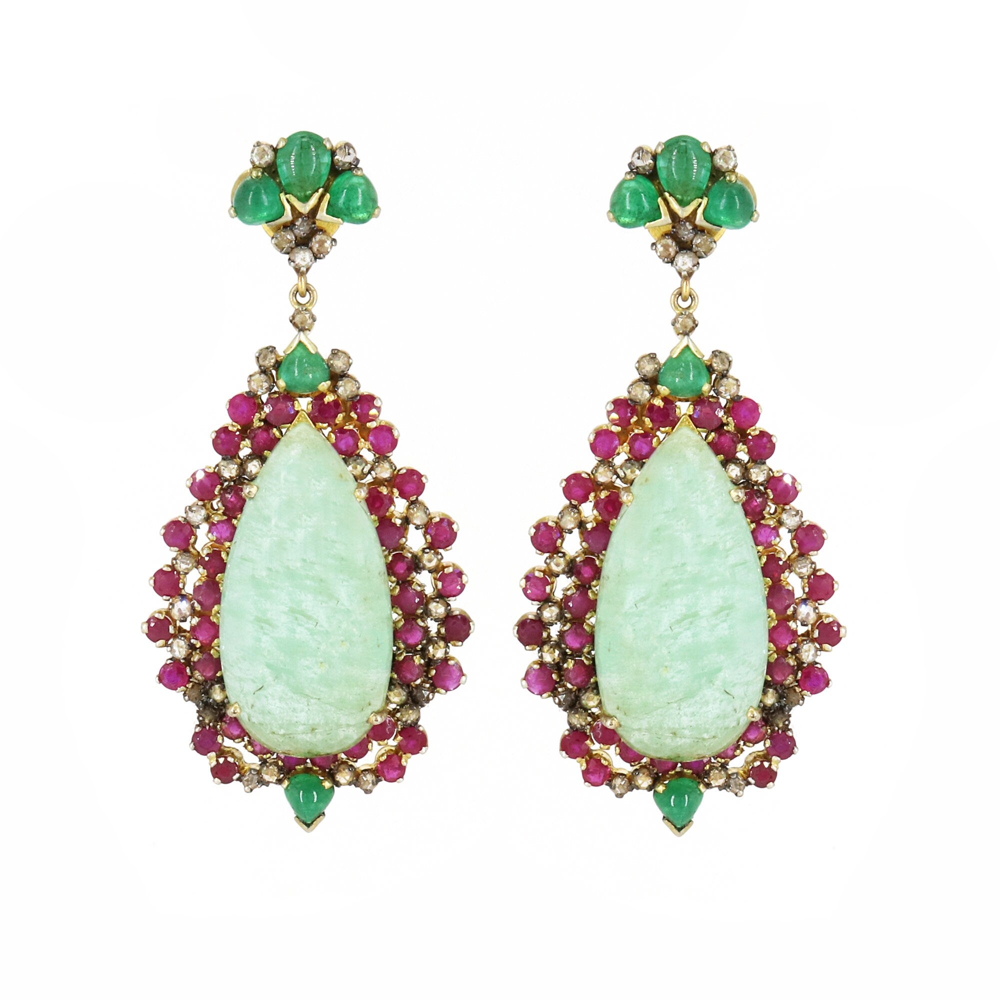 Vintage Emerald Earring