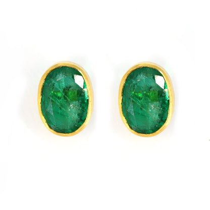 Minimalist Studs Earring 18K Gold