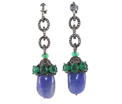 Exclusively Designed Vintage Replica Victorian Earring Gold