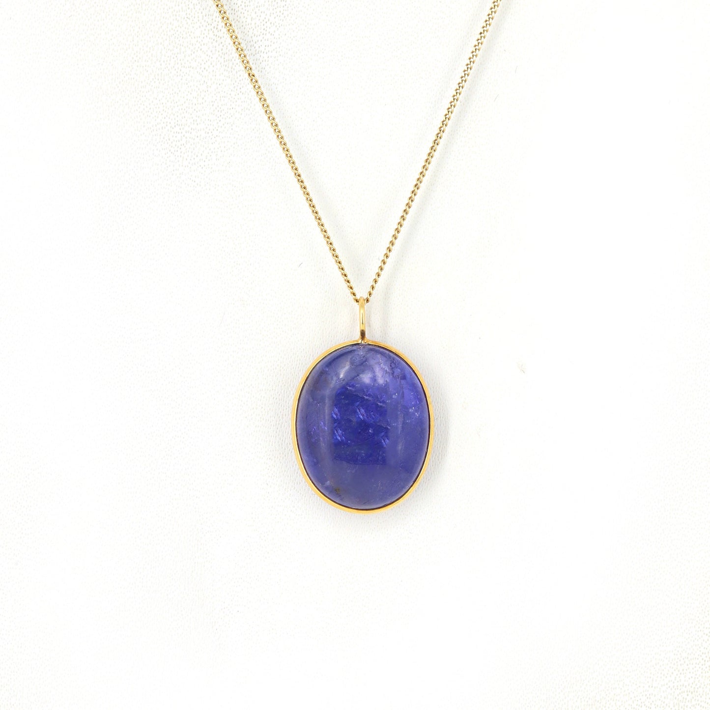 Tanzanite Pendant 14K Gold