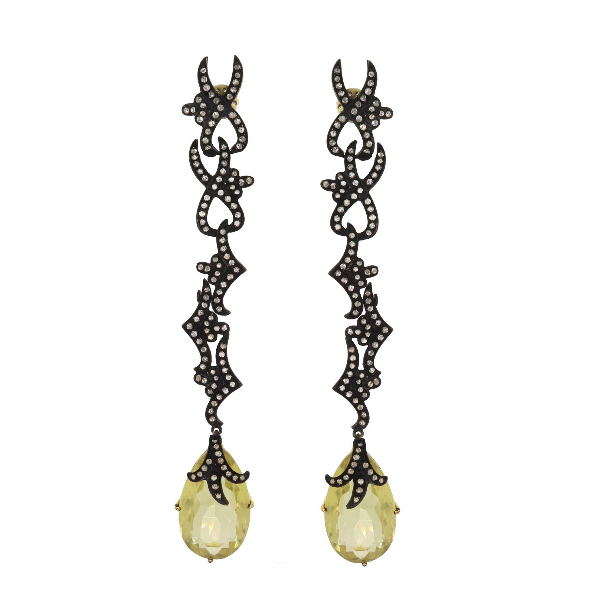November Bithstone Lemon Topaz Earring