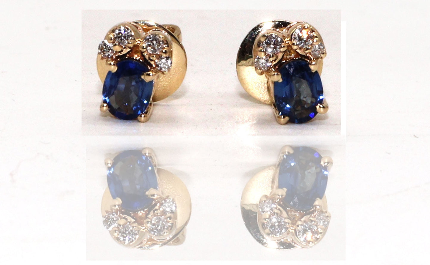 Sapphire Earring 14K Gold