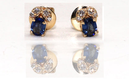 Sapphire Earring 14K Gold