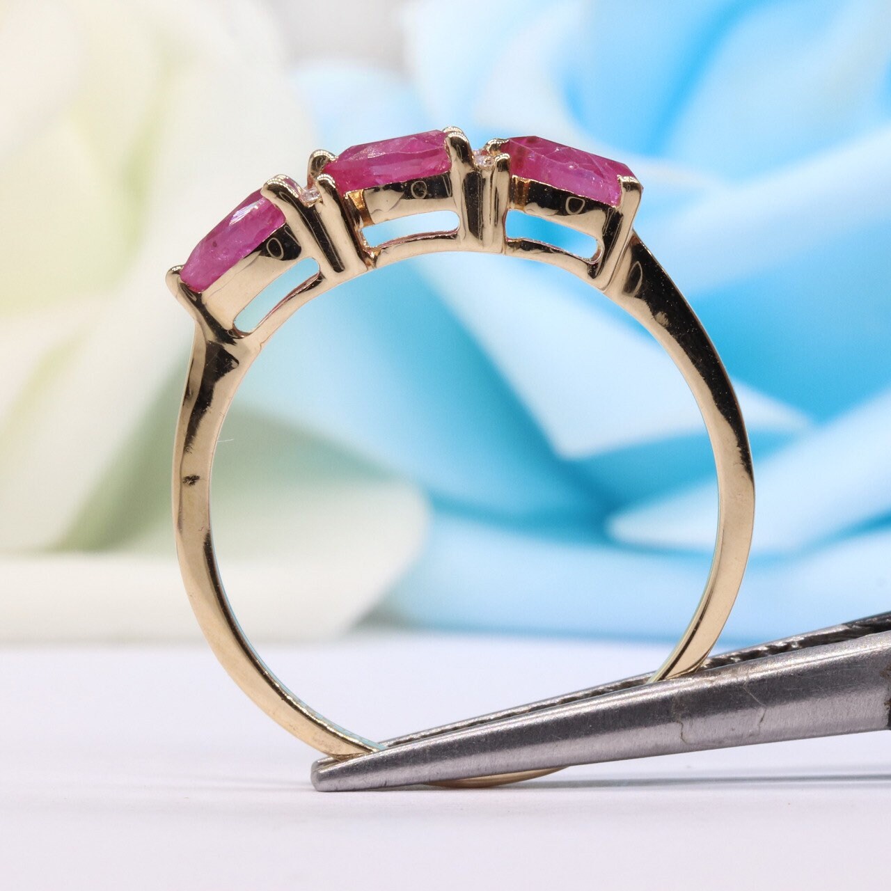 Yellow Beautiful Handcrafted Ring 14K Gold