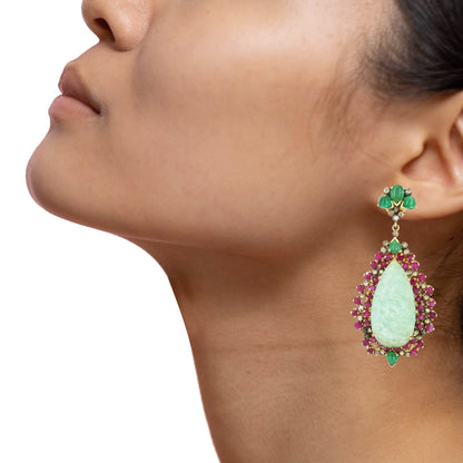Vintage Emerald Earring