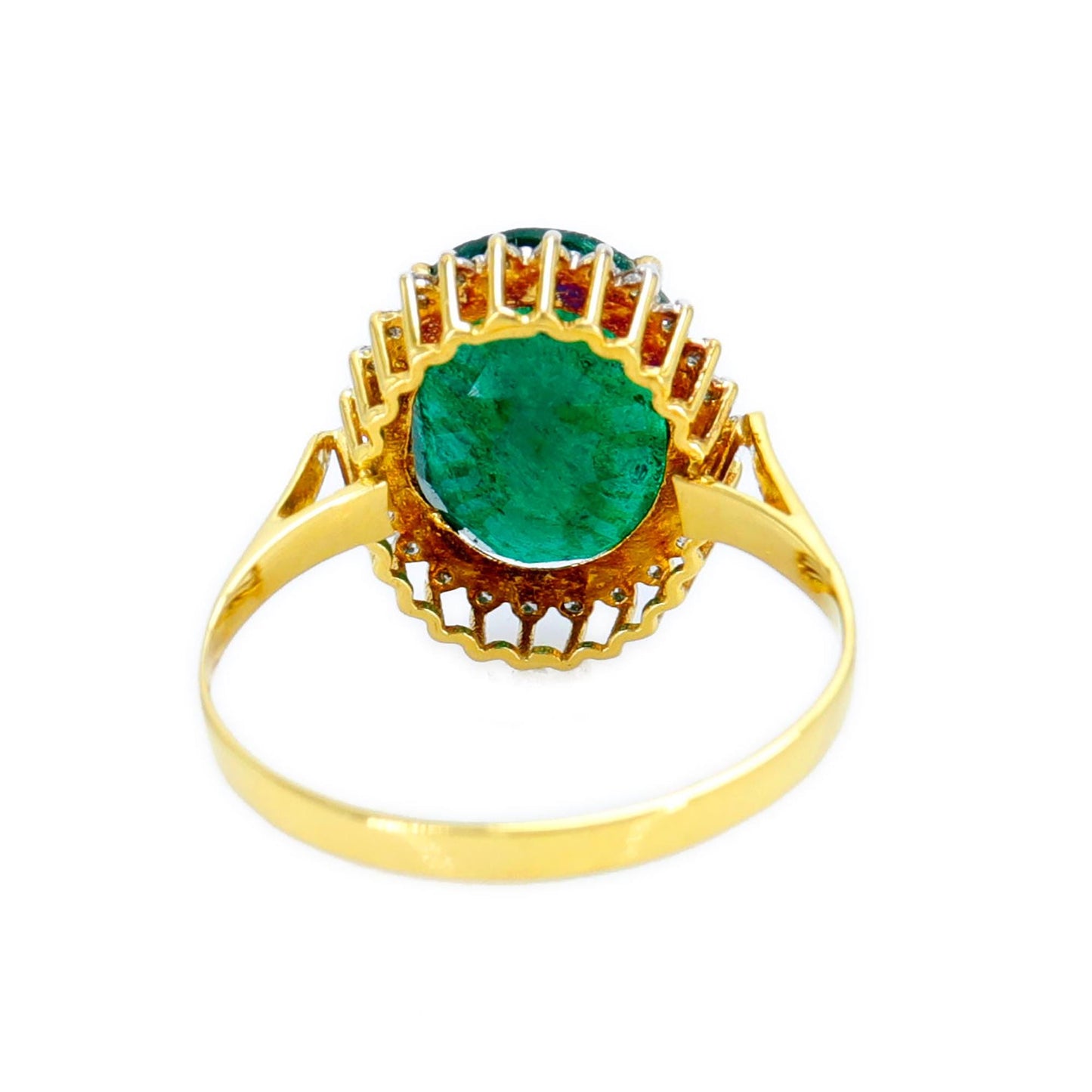 Emerald Ring 14K Gold