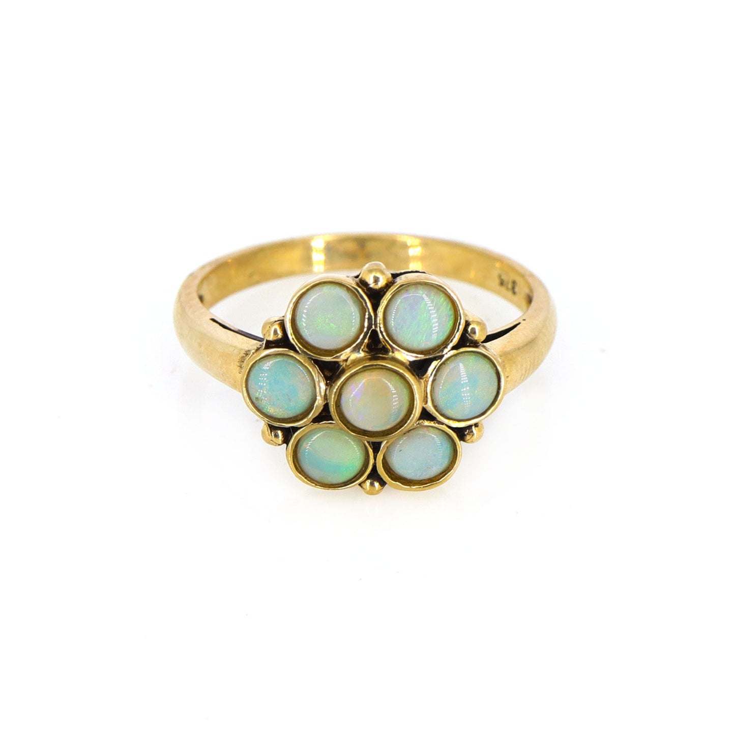 Vintage Style Opal Ring Gold