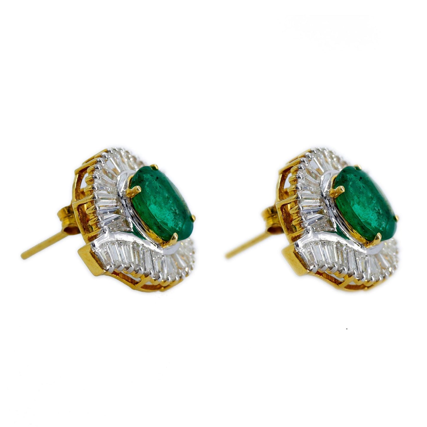 Yellow Earring 18K Gold
