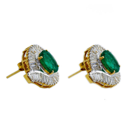 Yellow Earring 18K Gold