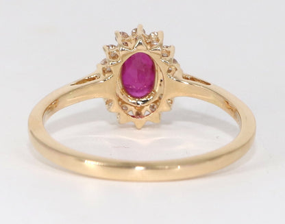 Ruby Ring 14K Gold
