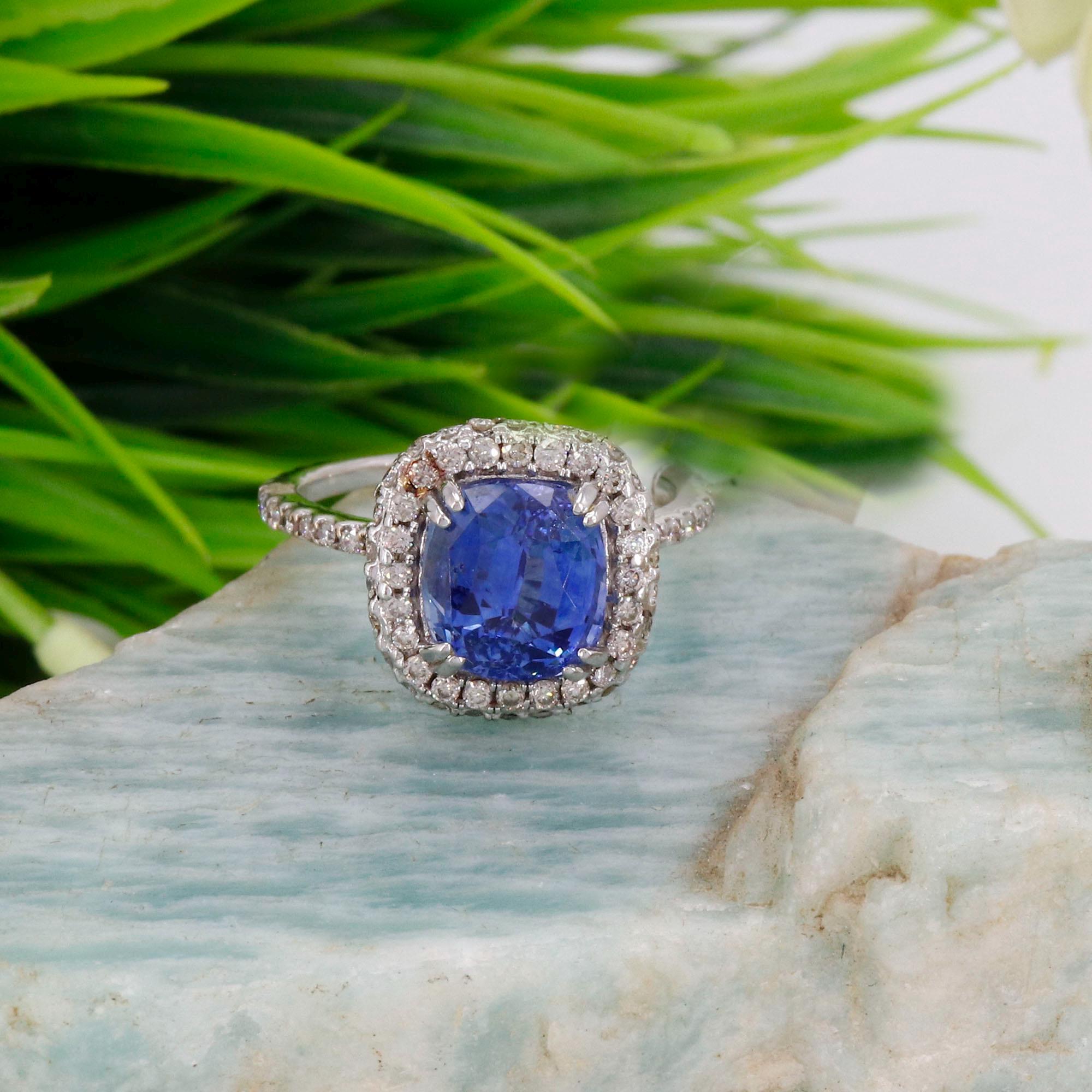 Sapphire Ring 14K Gold