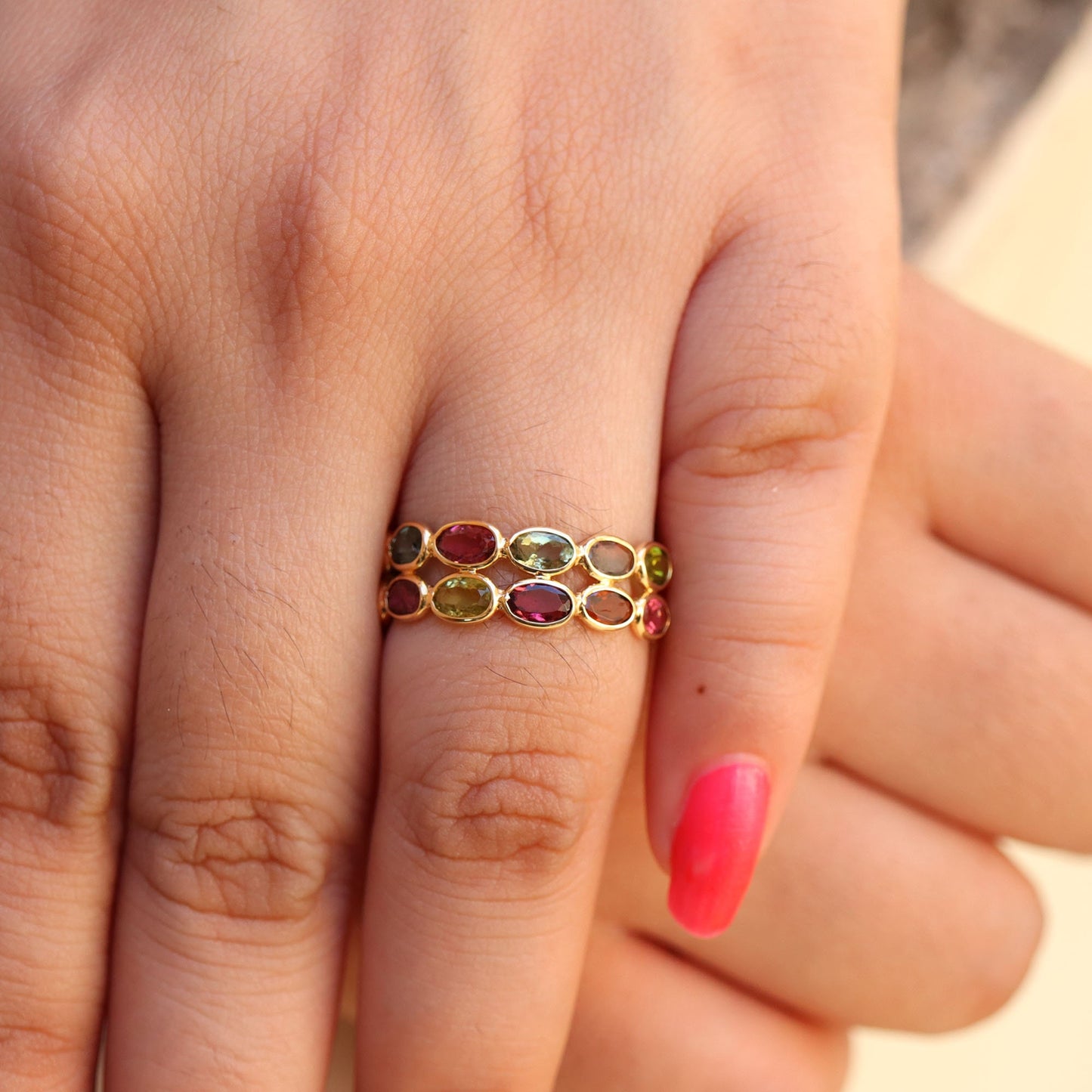 Beautiful Ring 18K Gold