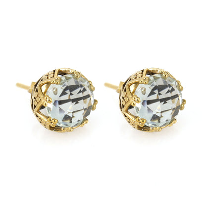 Vintage February Earring Gold