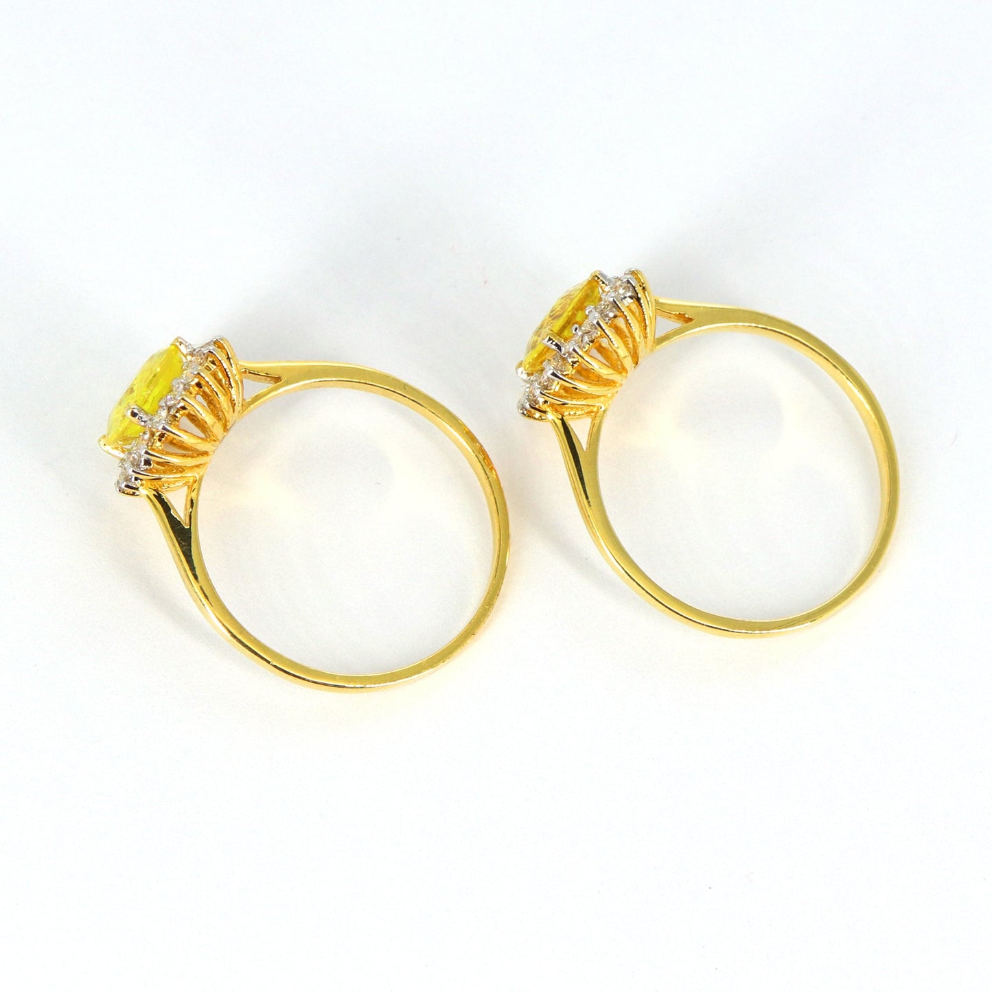 Statement Cluster Ring 14K Gold
