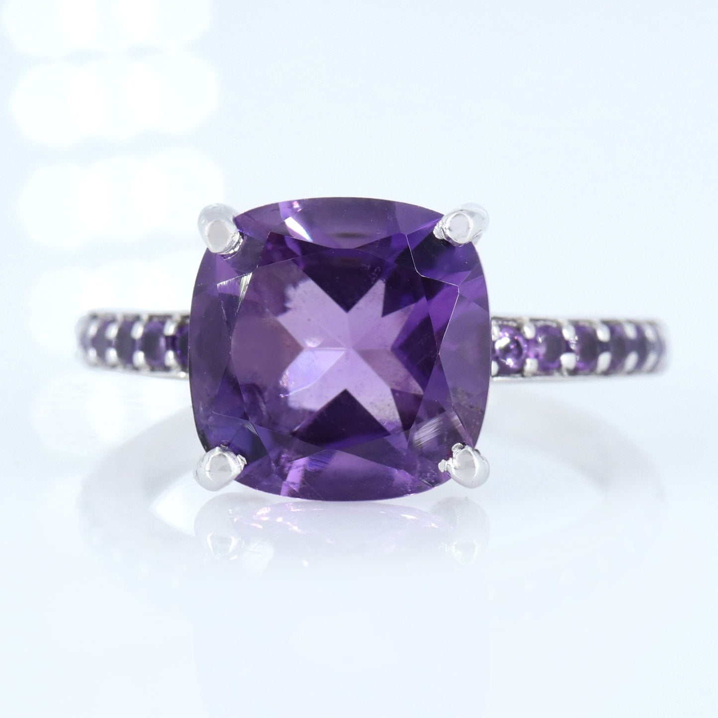 Amethyst Ring Silver