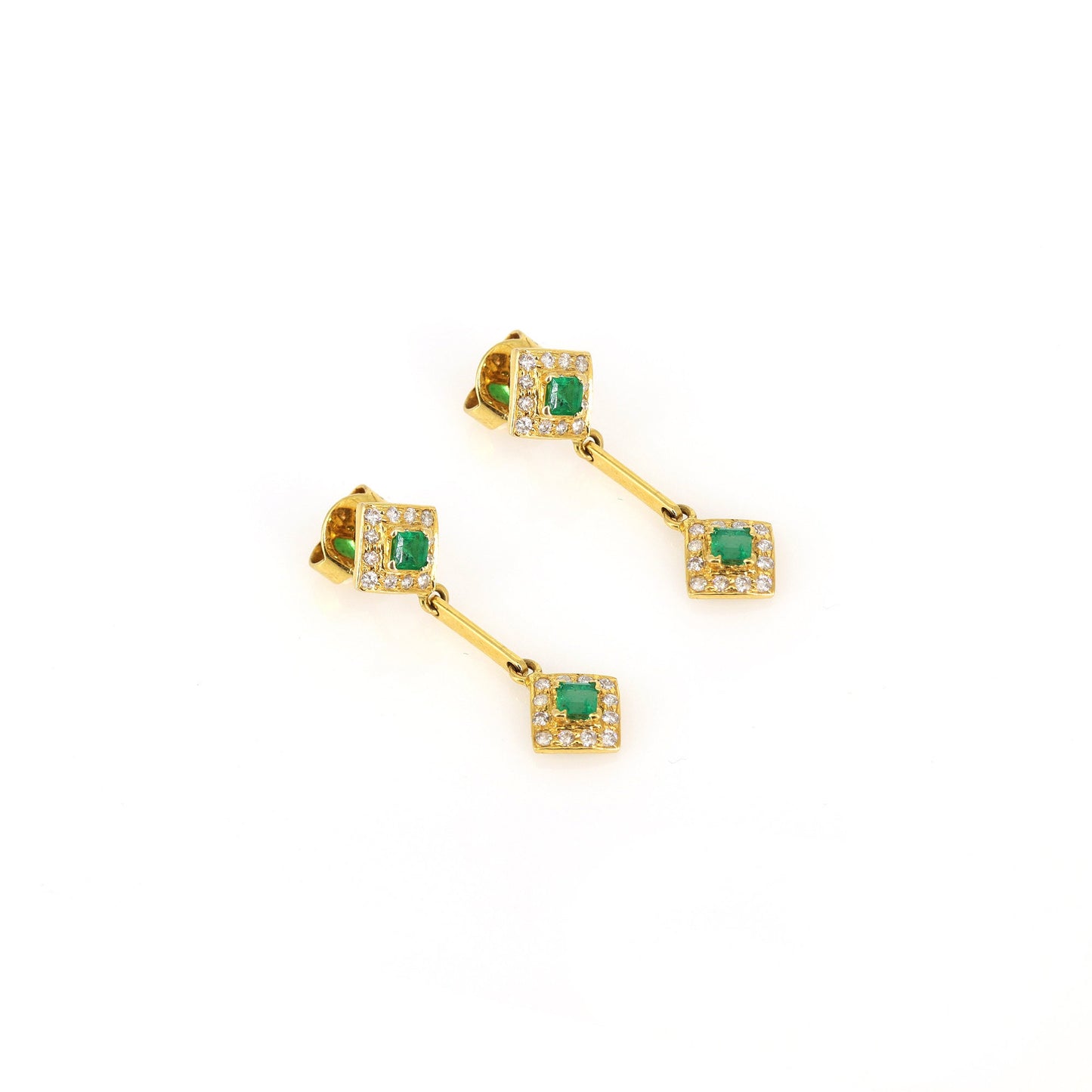 Emerald & Earring 18K Gold