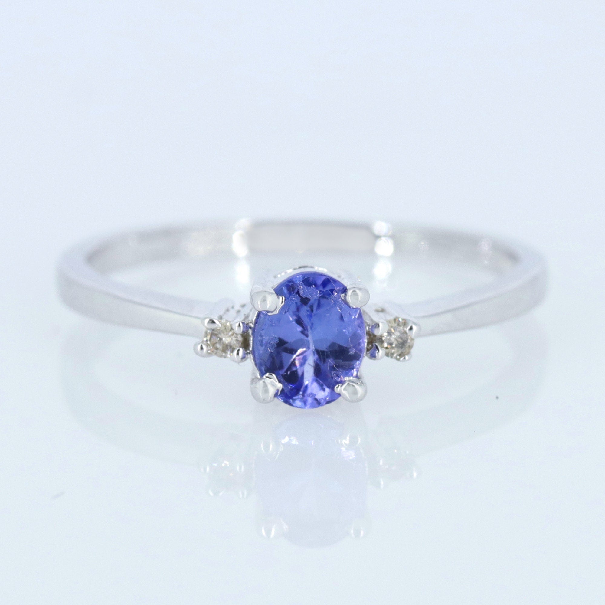 Tanzanite Ring Silver
