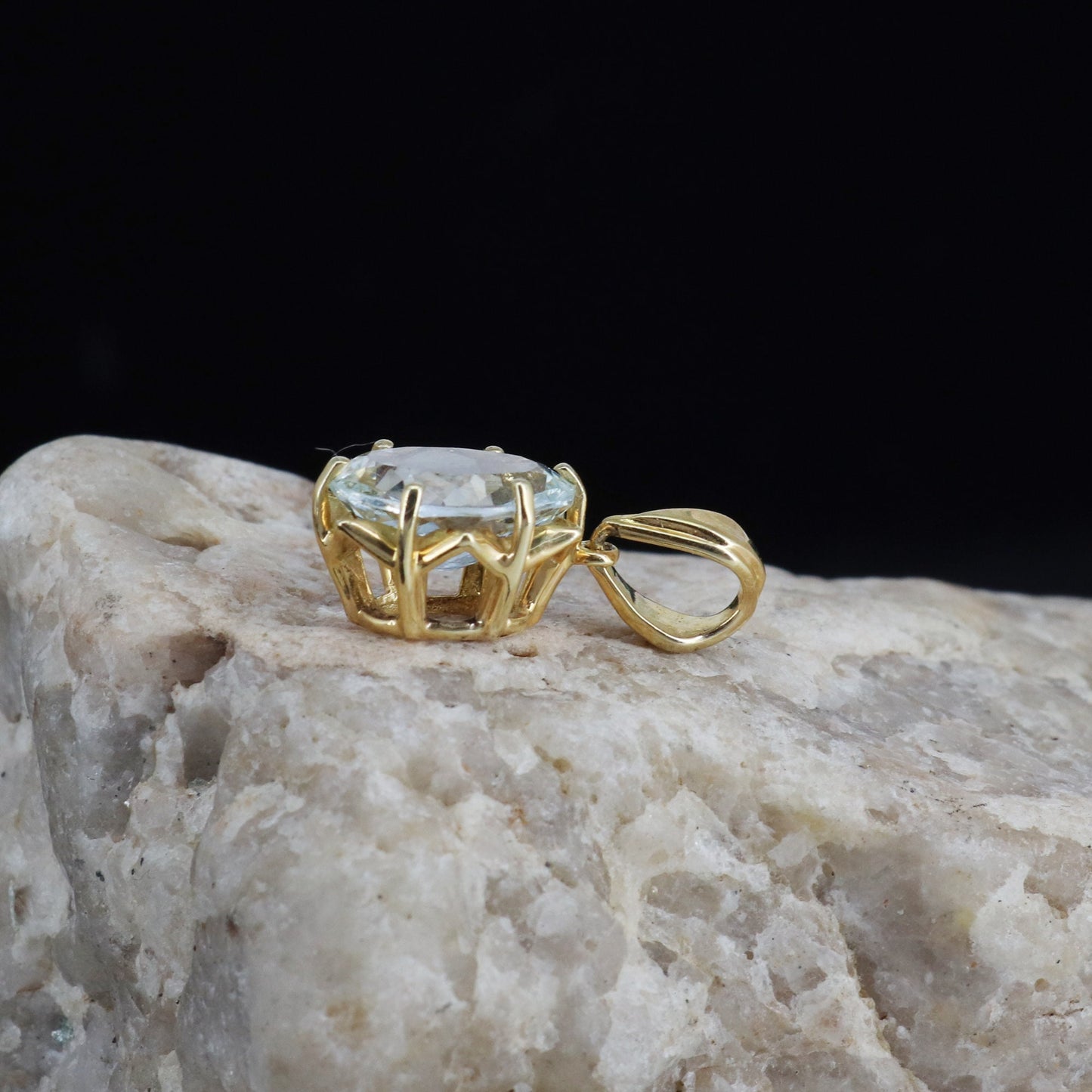Yellow Pendant 14K Gold