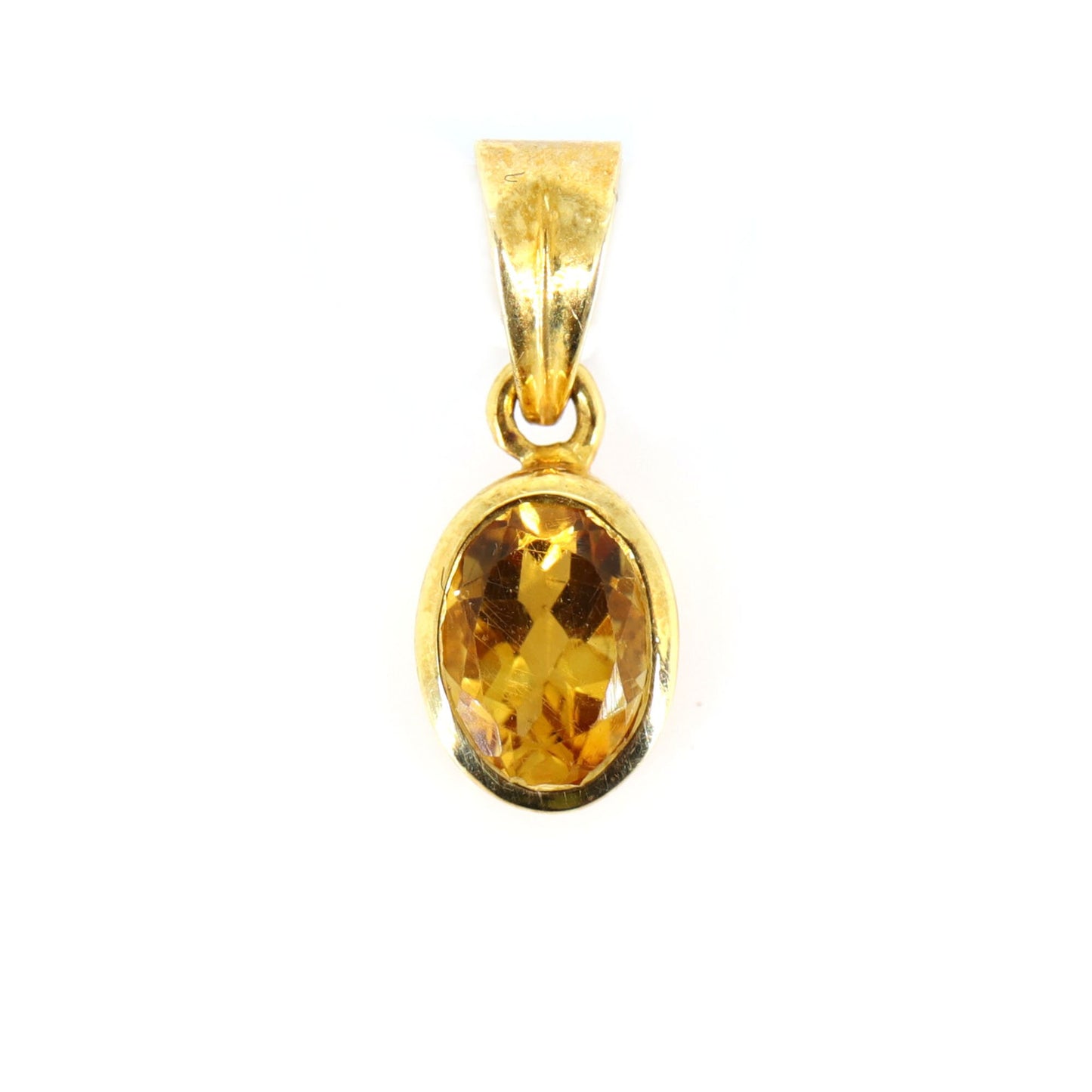 Yellow Jewellery Citrine November Jewelry Citrine Necklace 14K Gold