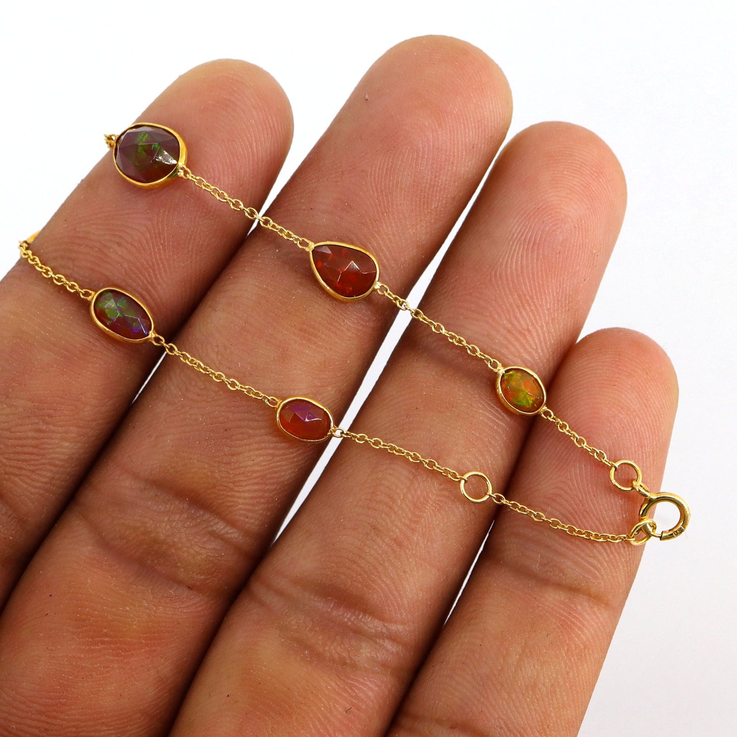 Opal Bracelet 18K Gold