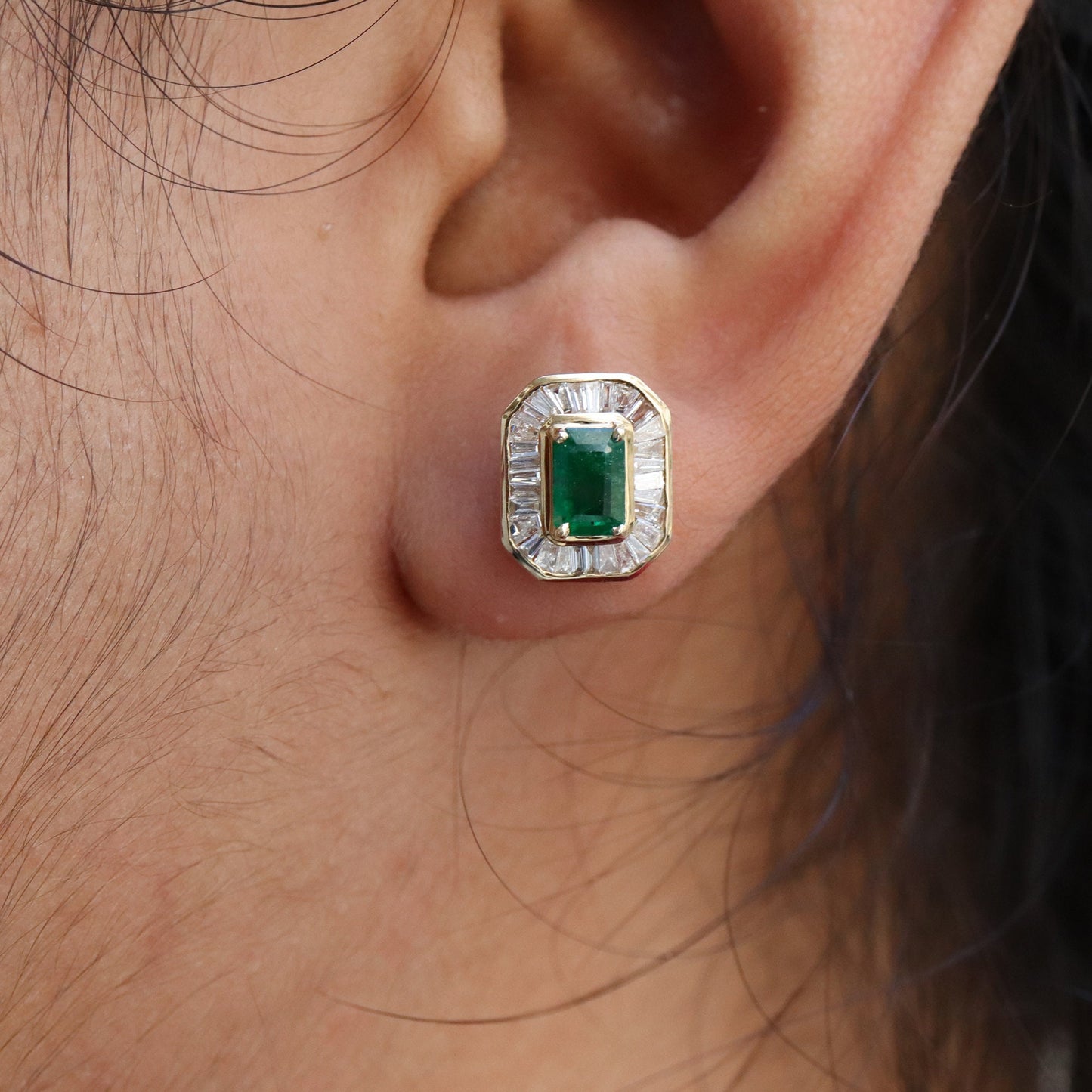 Yellow Earring 14K Gold