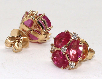 Ruby Earring 14K Gold