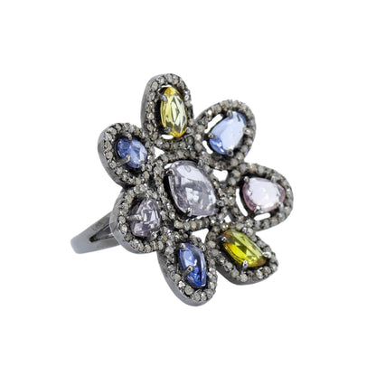 Victorian Era Inspired Ring Silver