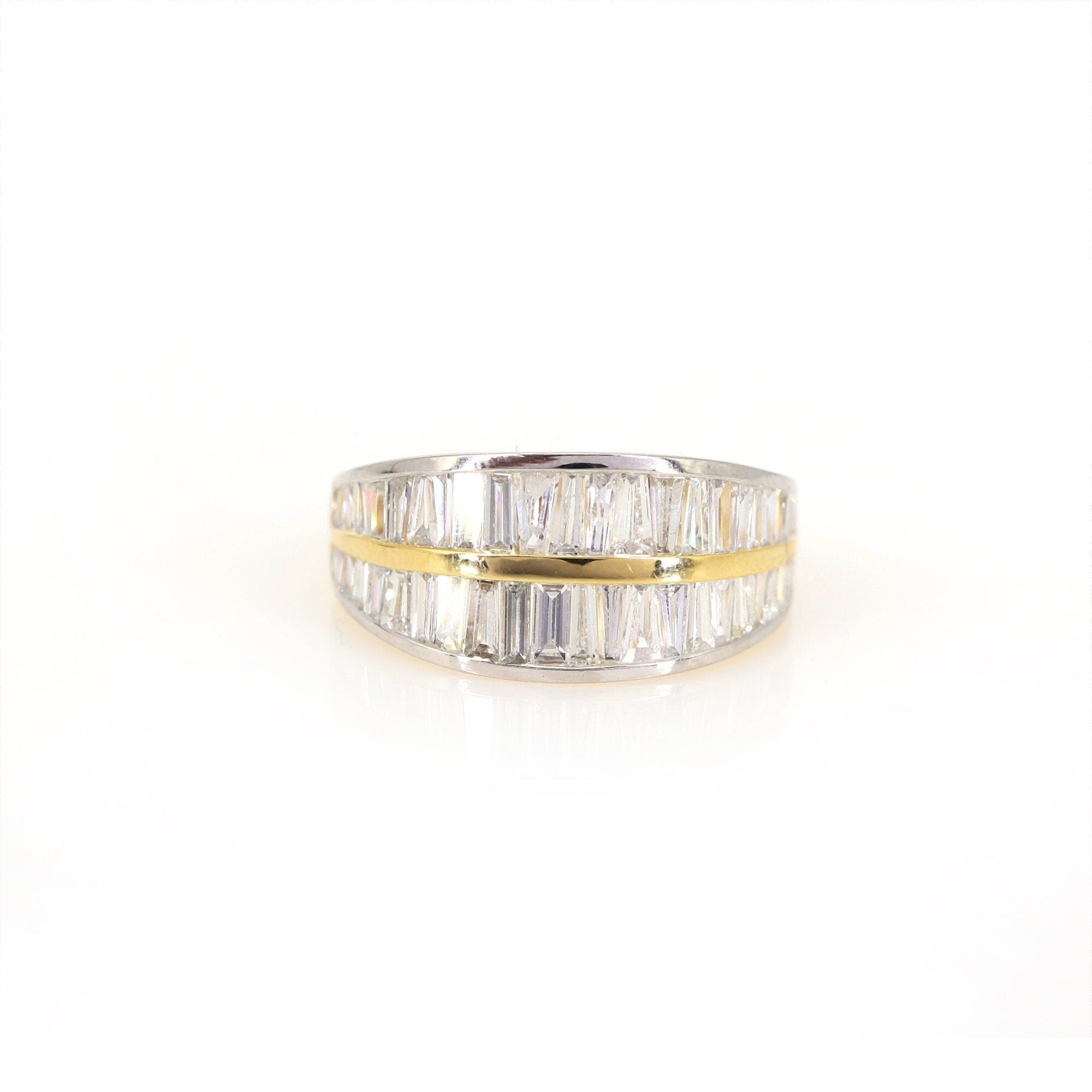 Baguette Ring 14K Gold