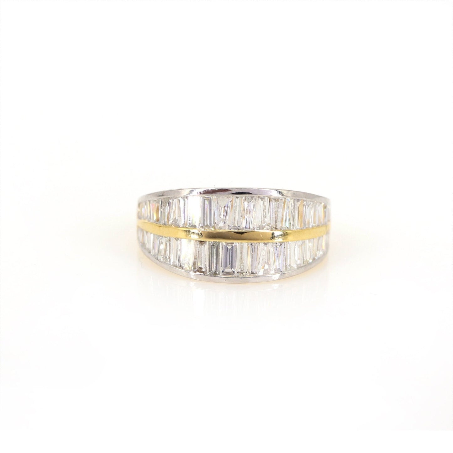 Baguette Ring 14K Gold