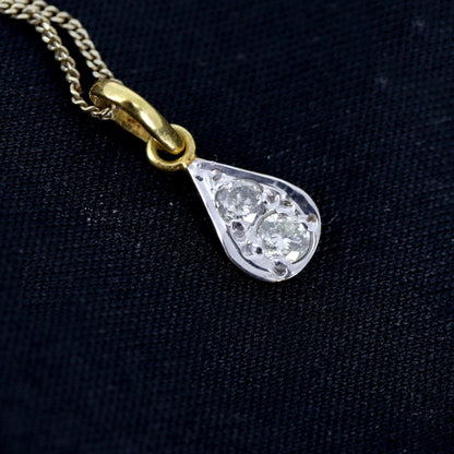 Pear Pendant 14K Gold