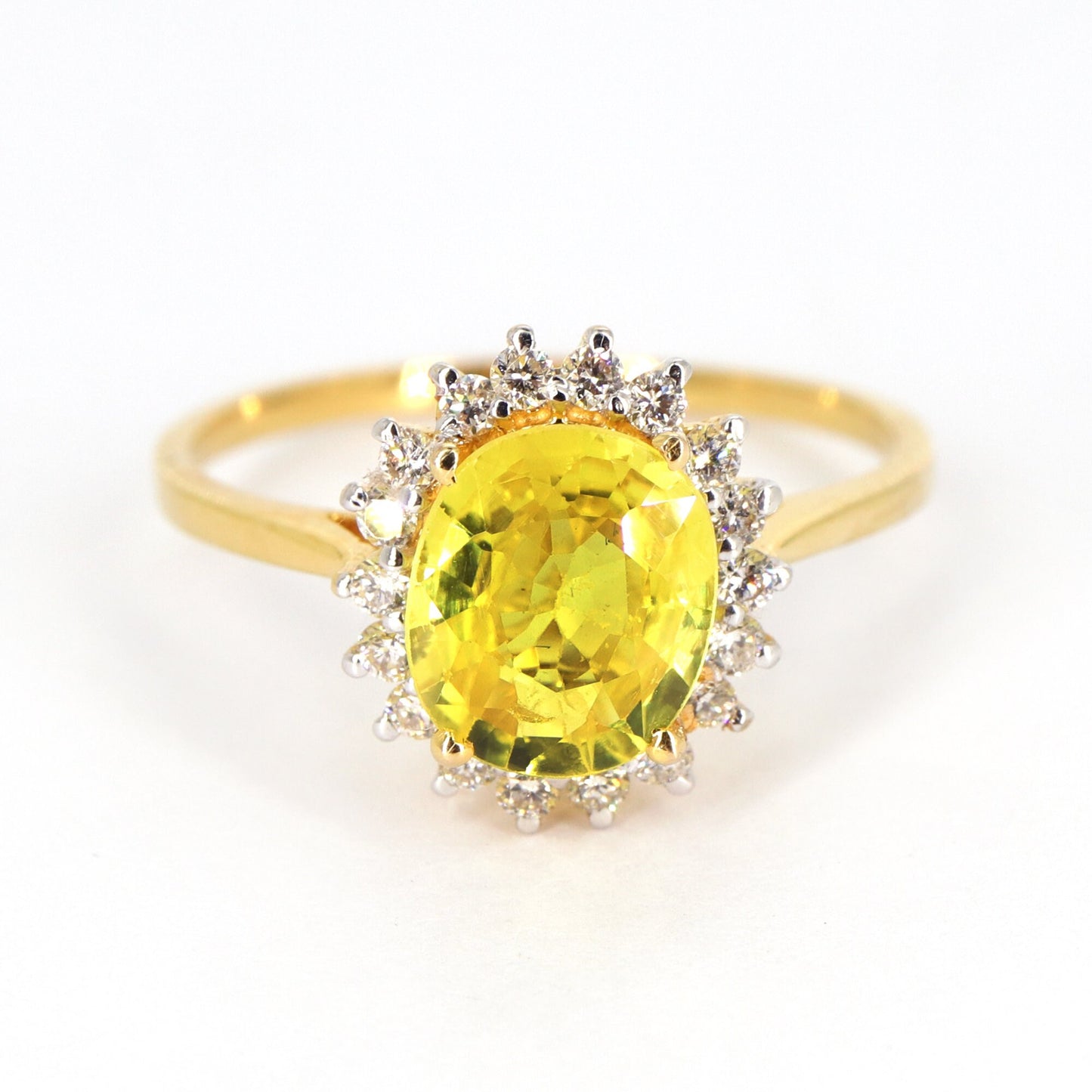 Statement Cluster Ring 14K Gold