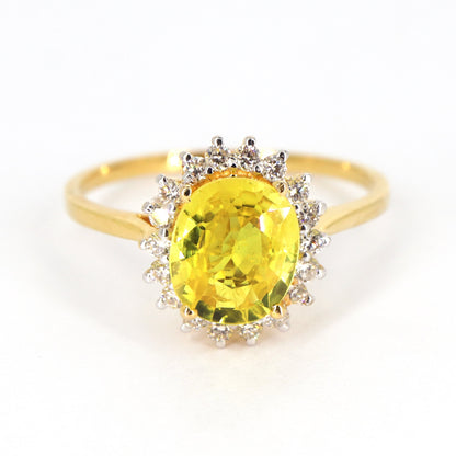 Statement Cluster Ring 14K Gold