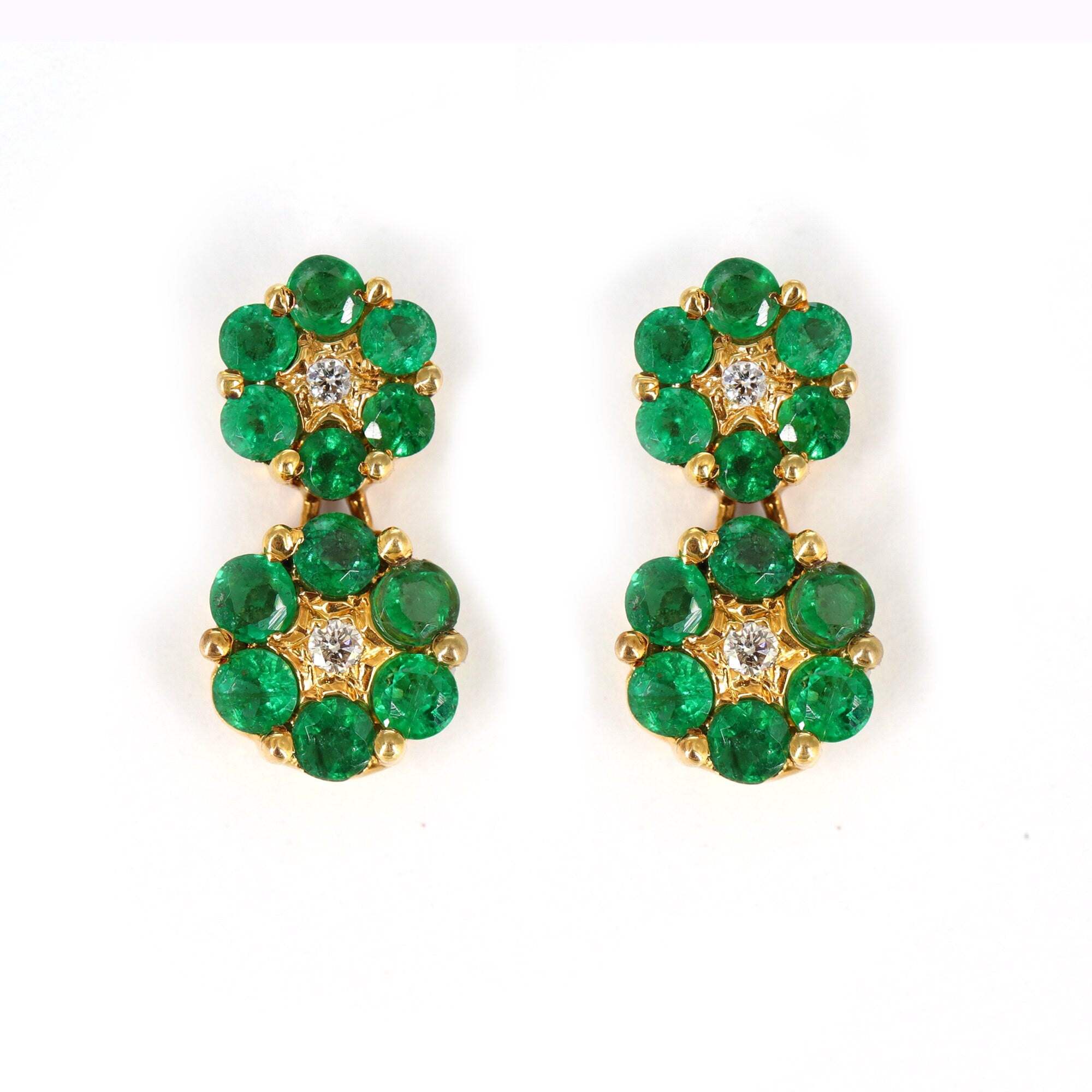 Yellow Earring 18K Gold