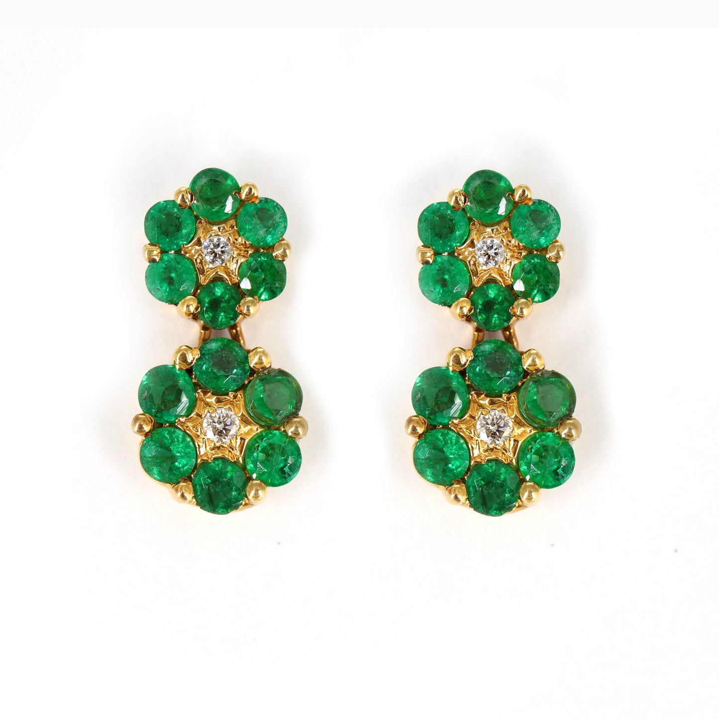 Yellow Earring 18K Gold