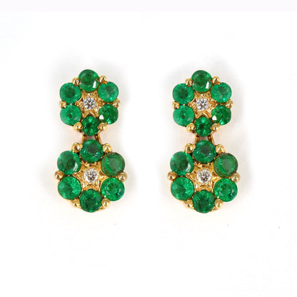 Yellow Earring 18K Gold