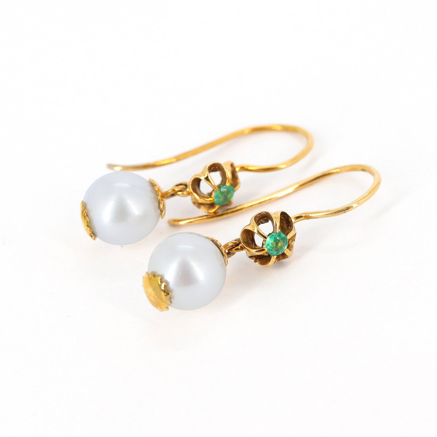 Gemstone Dangling Earring Gold
