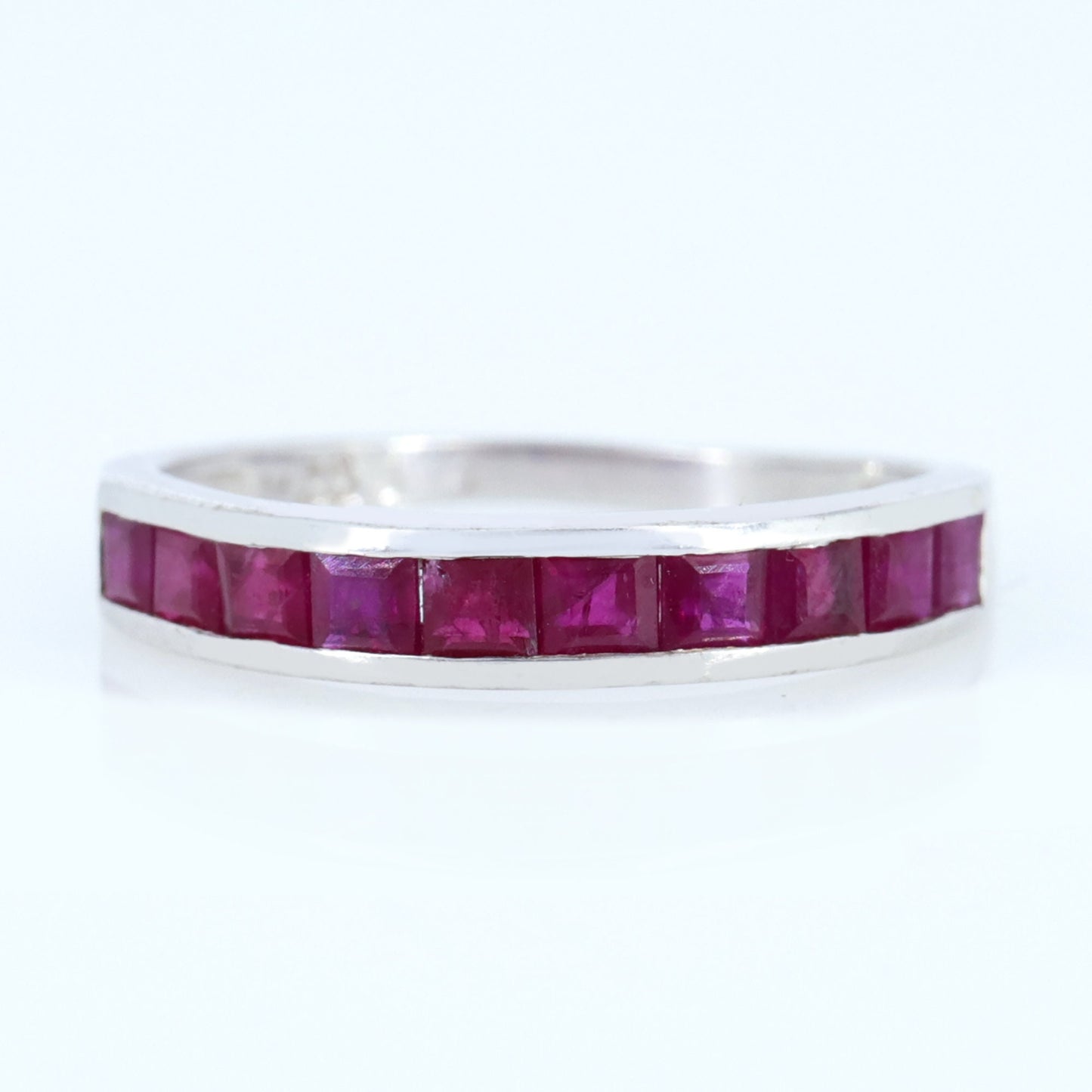 Ruby Ring Silver