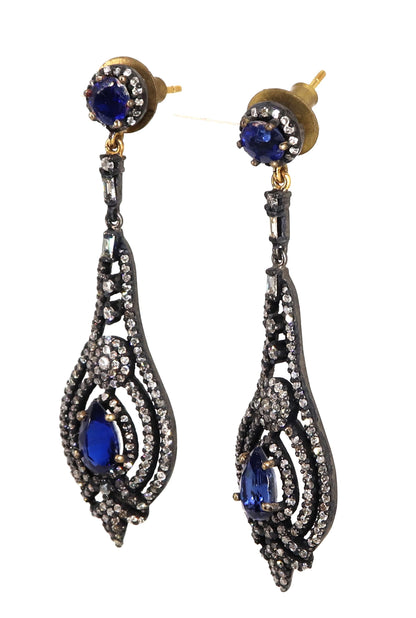 Very Beautiful Kyanite Designer Earring Gold